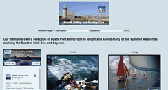 Desktop Screenshot of howthboat.ie